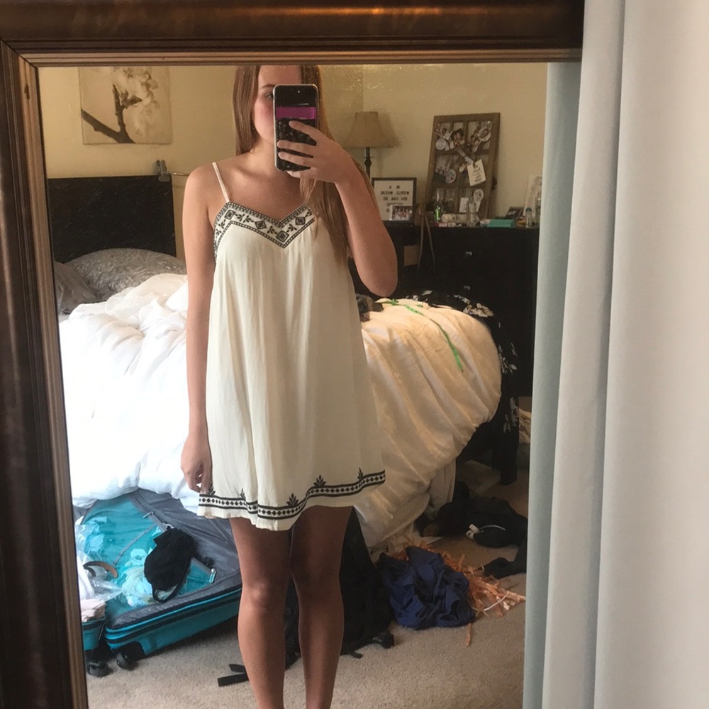 Cream dress